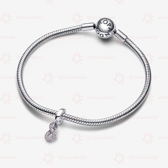 Pandora Sparkling Infinity Dangle Charm - Picture 3 of 5